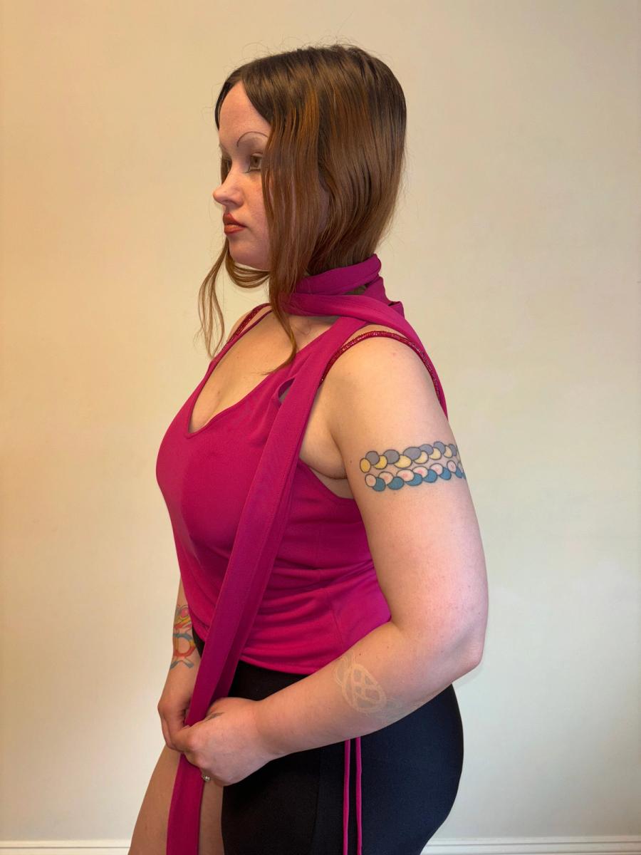 Lolita Lempicka Pink Scarf Tanktop product image