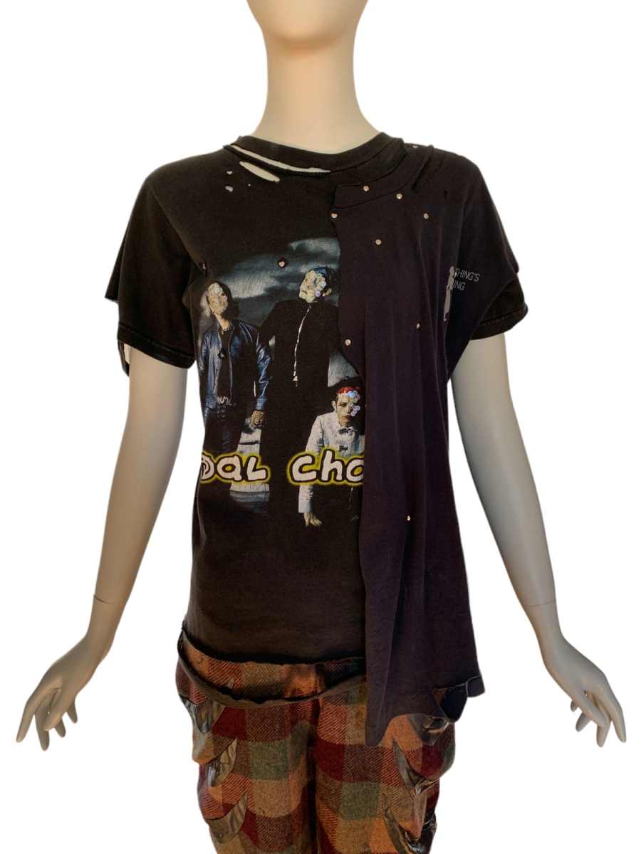 Yeah Right!! Deconstructed Band T-shirt product image