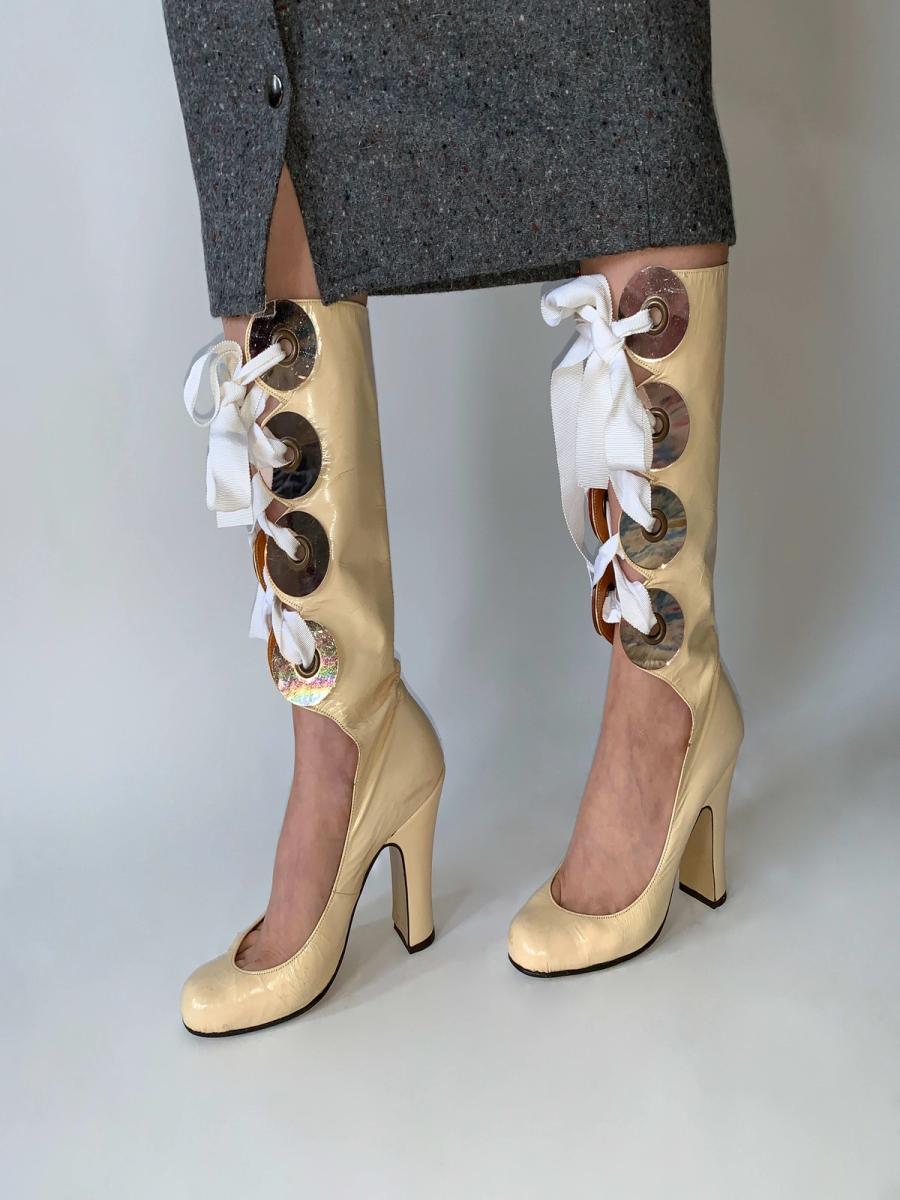 Rare Vivienne Westwood Mirrored Heels product image