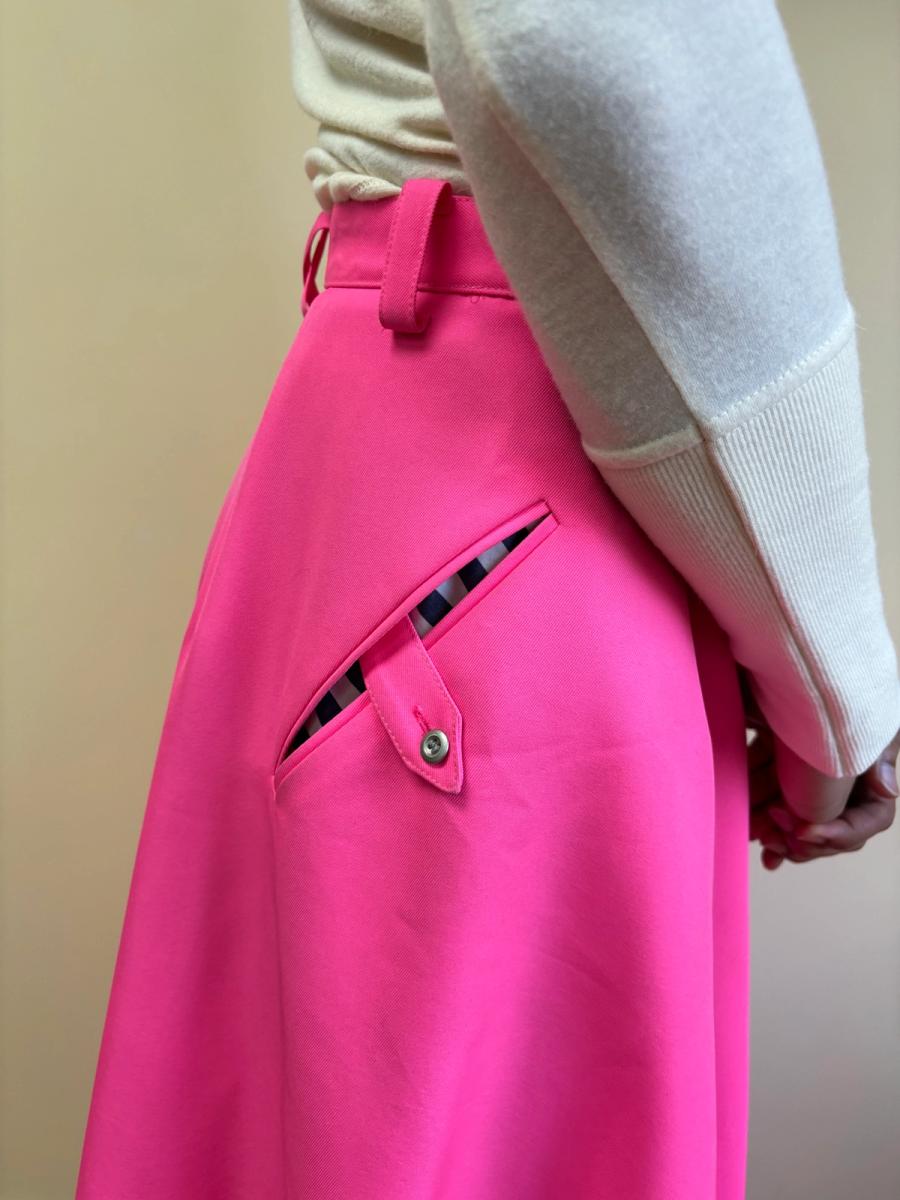 20471120 Hot Pink Convertible Skirt with Pant Leg  product image