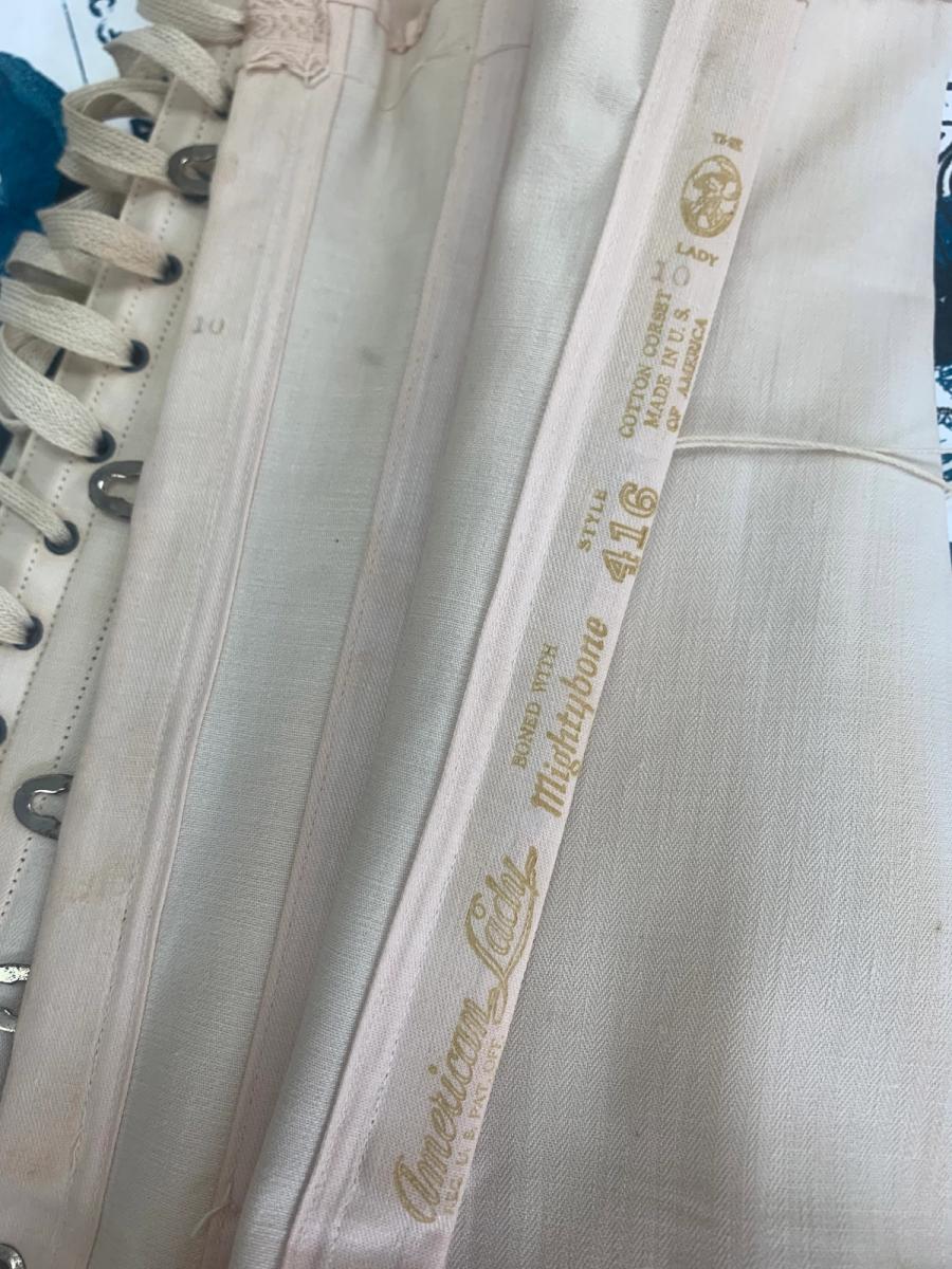 Deadstock Edwardian 'American Lady' Corset product image