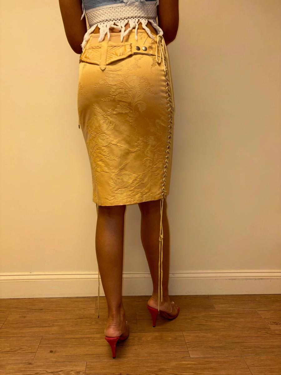 Jean-Paul Gaultier Jacquard Corset Skirt  product image