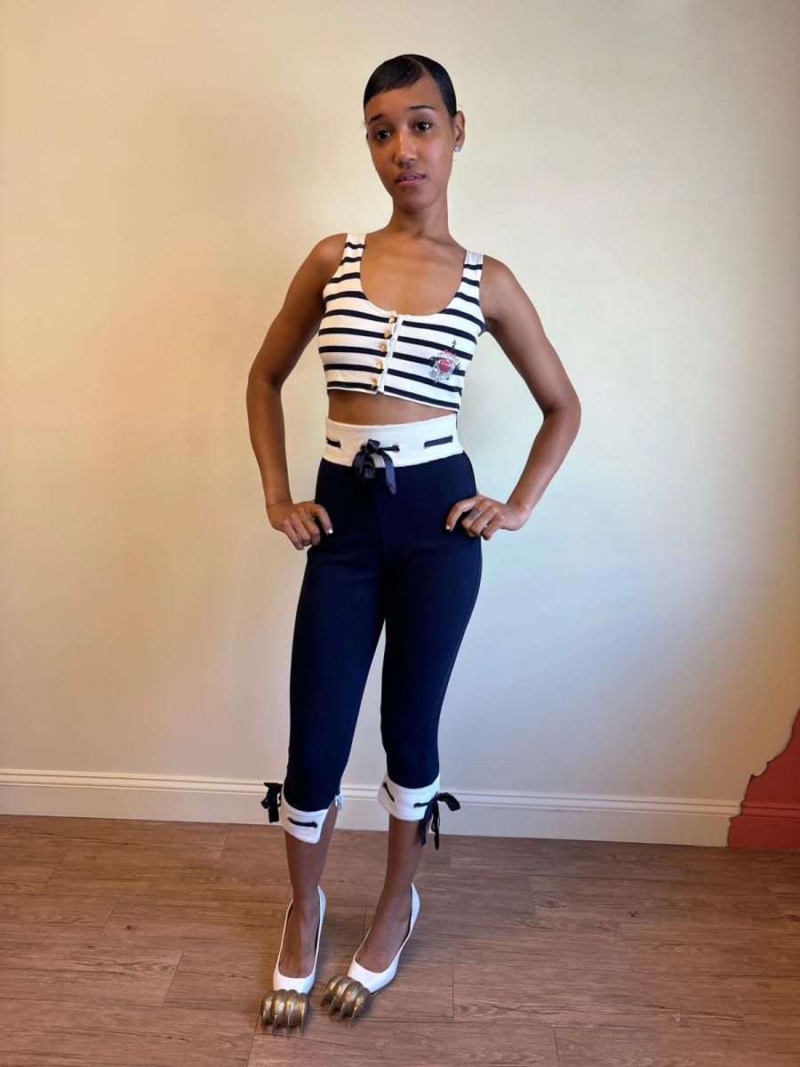 Vintage Chantal Thomass Sailor Capris product image