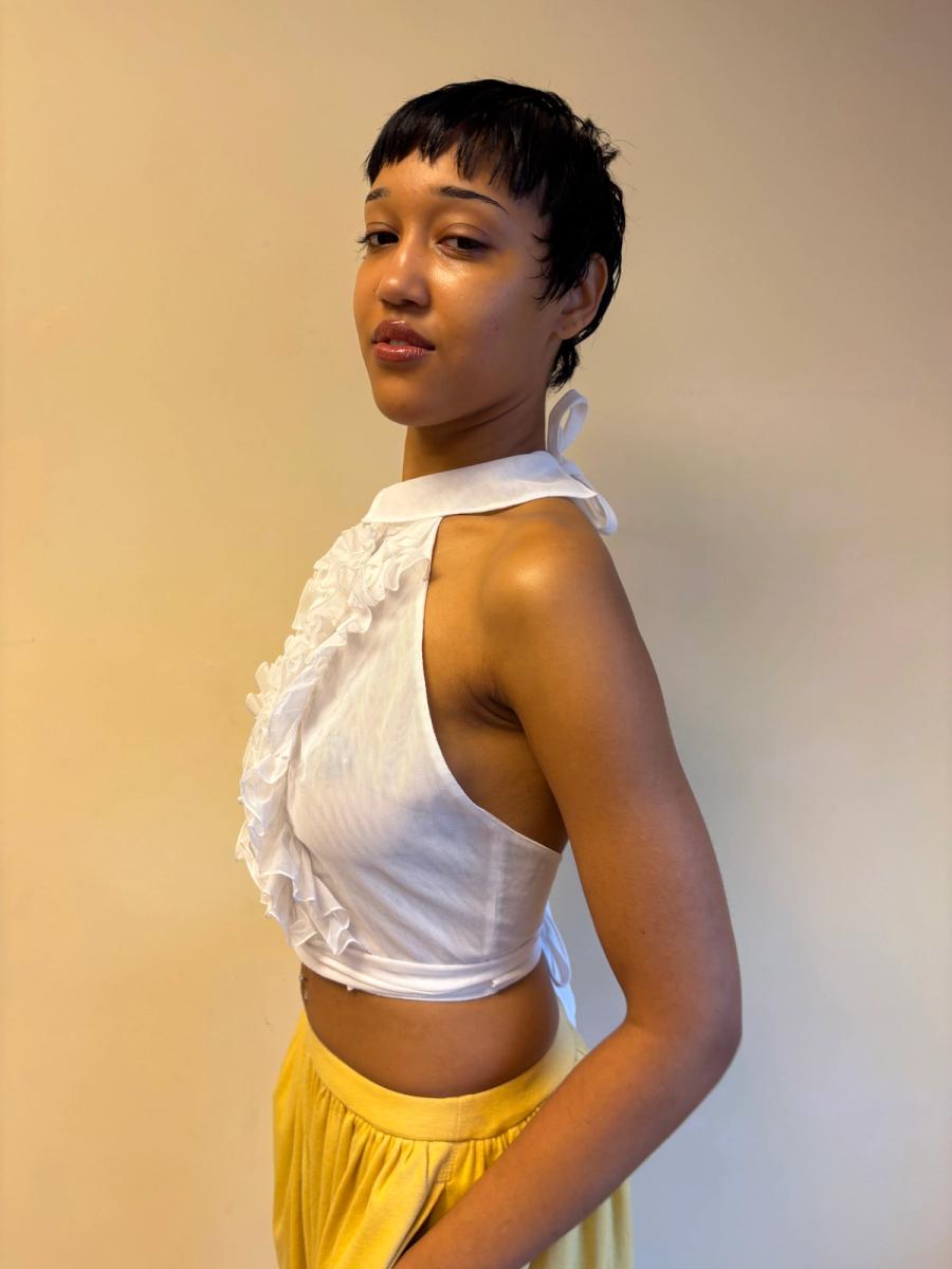 Chantal Thomass Mesh Ruffled Dickie product image