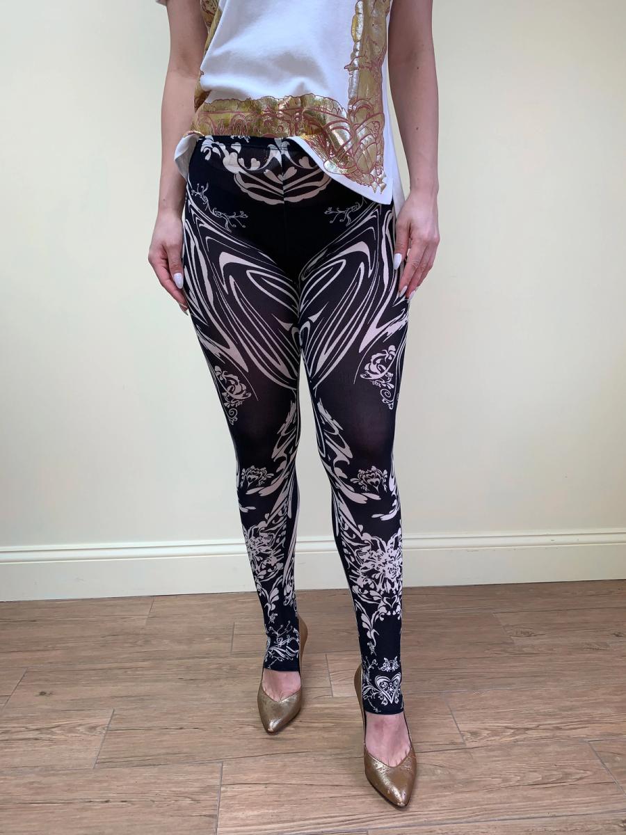 Issey Miyake SS 2004 Tattoo Art Nouveau Leggings product image