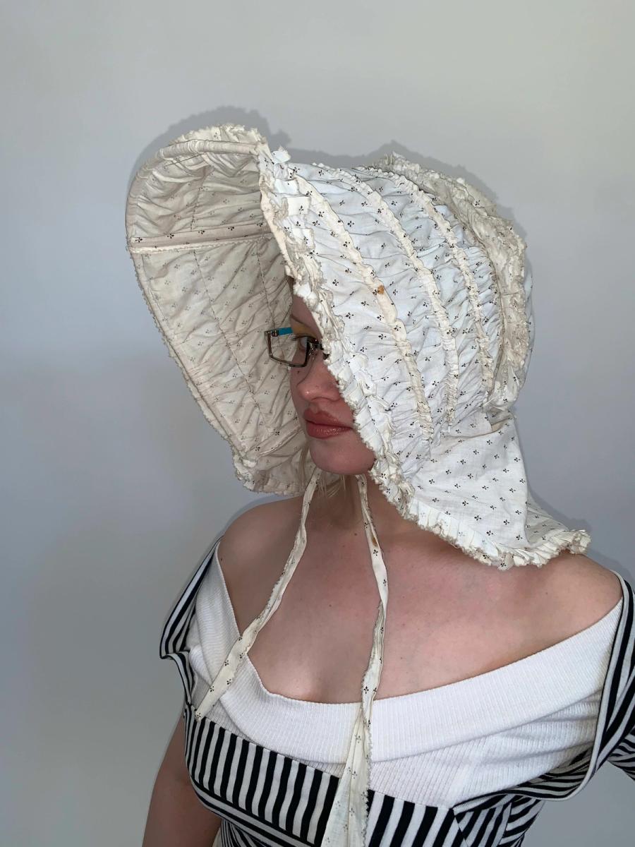 1880s French Sunbonnet product image
