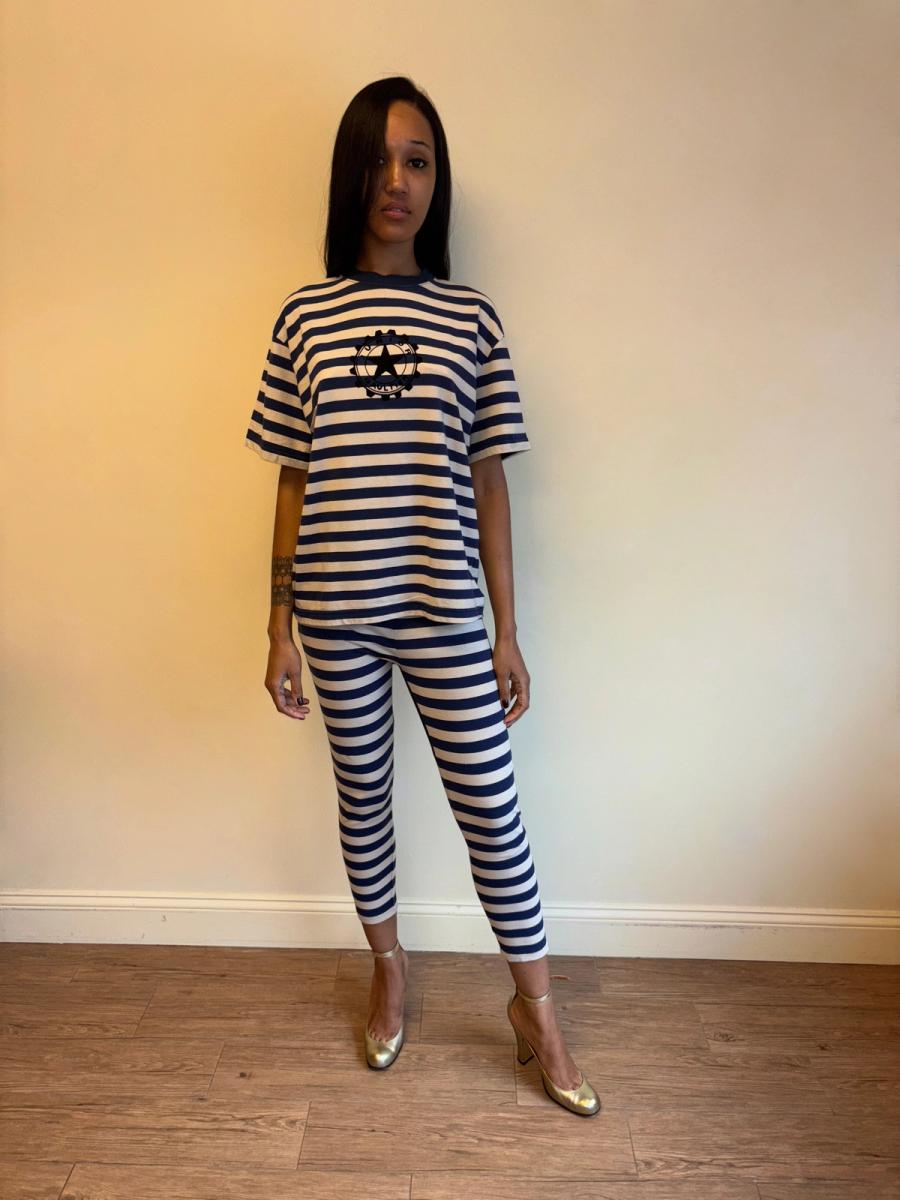 80s Junior Gaultier Striped Set product image