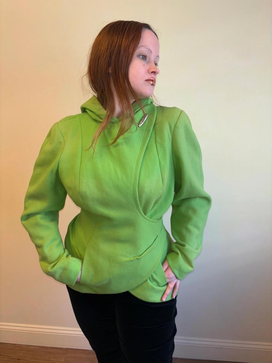 80s Thierry Mugler Activ Green Jacket product image