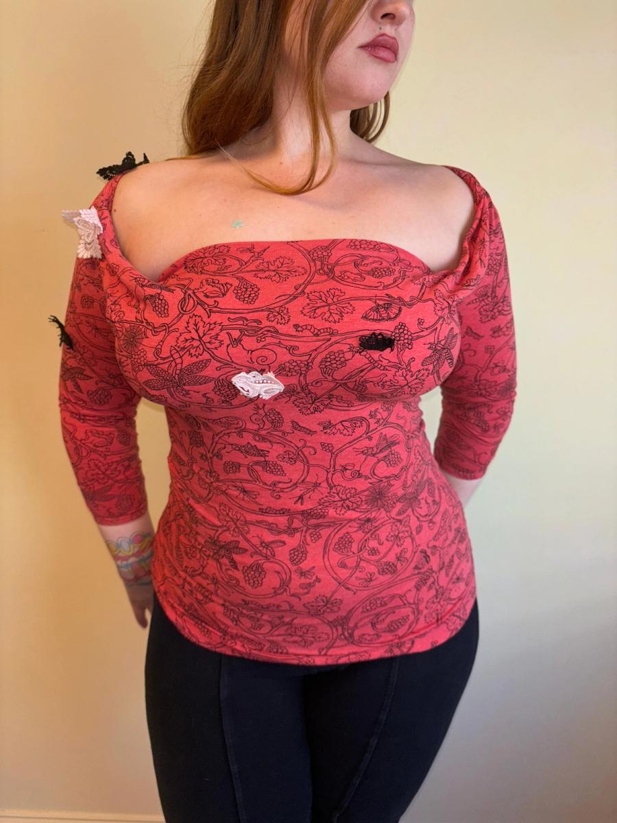 Vivienne Westwood Botanical Shirt with Lace Details product image