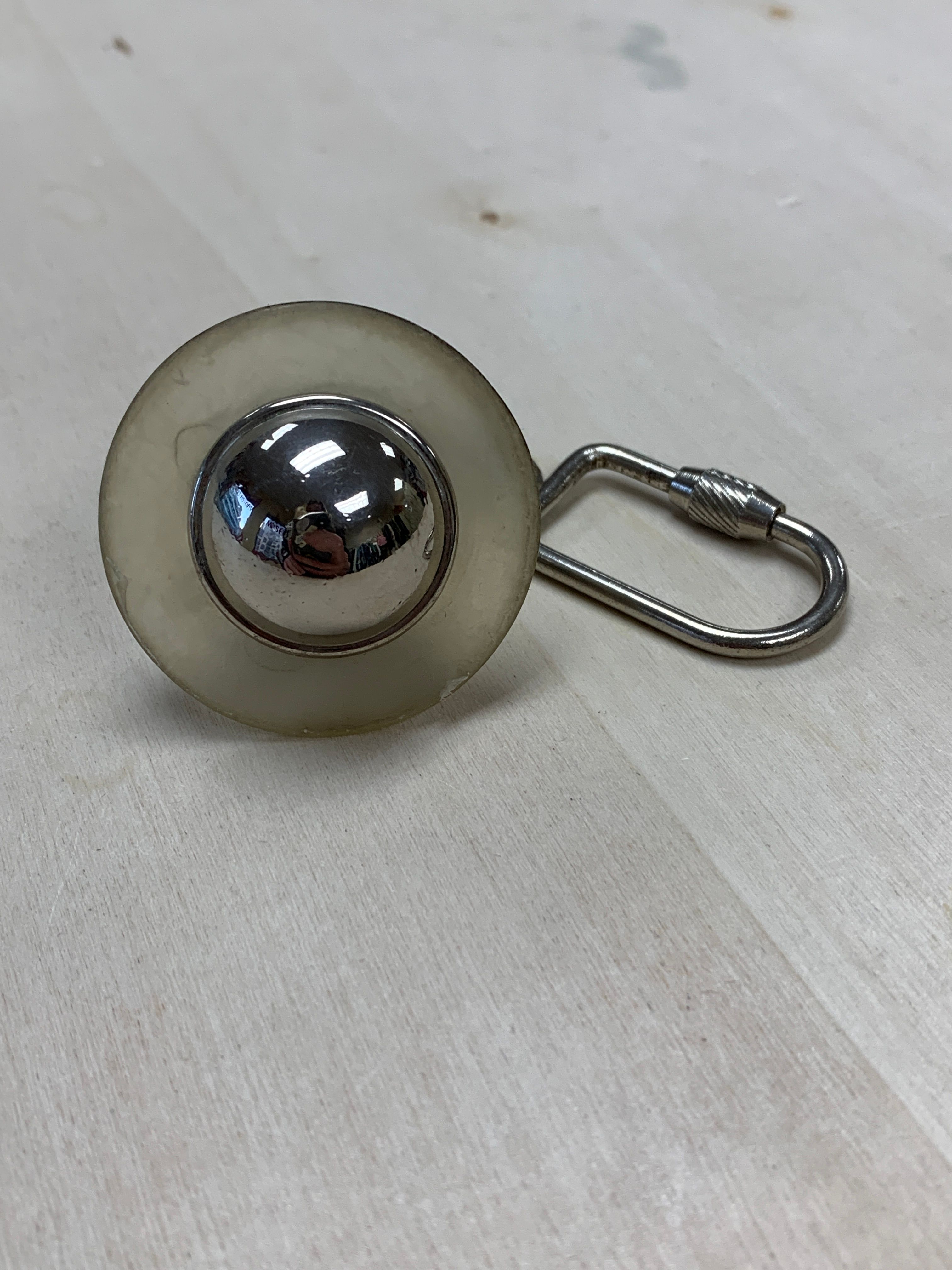 90s Vivienne Westwood Metal Orb Keychain