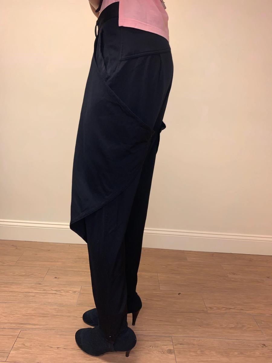 Kansai Yamamoto Stirrup Pants With Buttoning Winged Detail product image