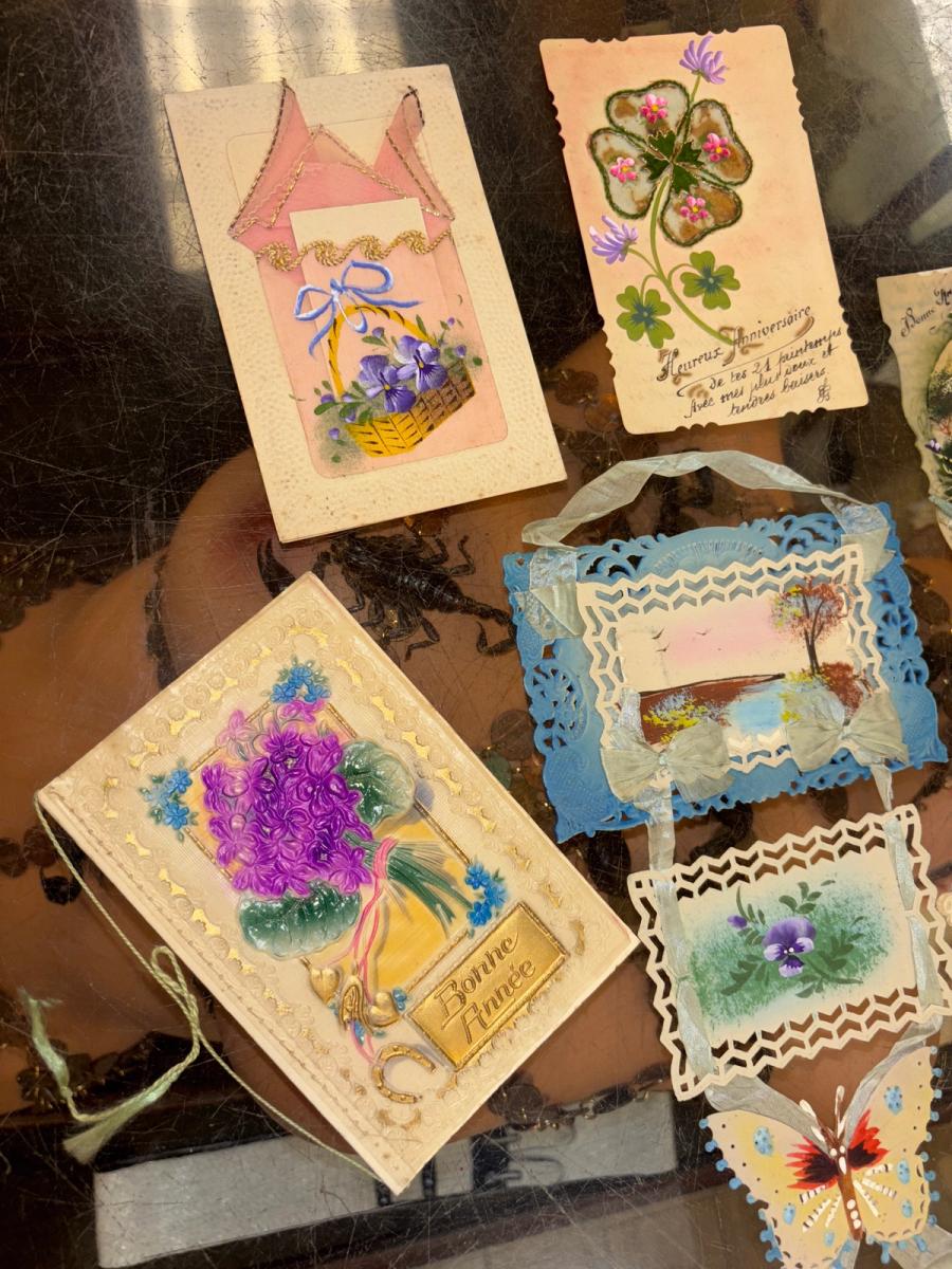 Set of French Antique Cards product image