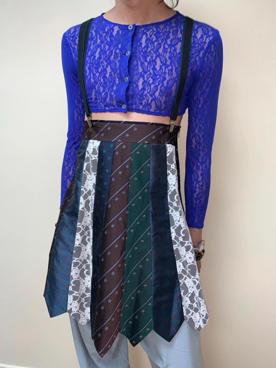 Jane Marple Suspender Dress Made of Ties product image