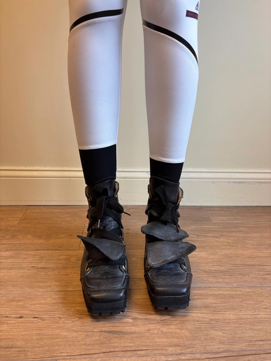 Vintage Vivienne Westwood Black Three Tongue Trainers product image