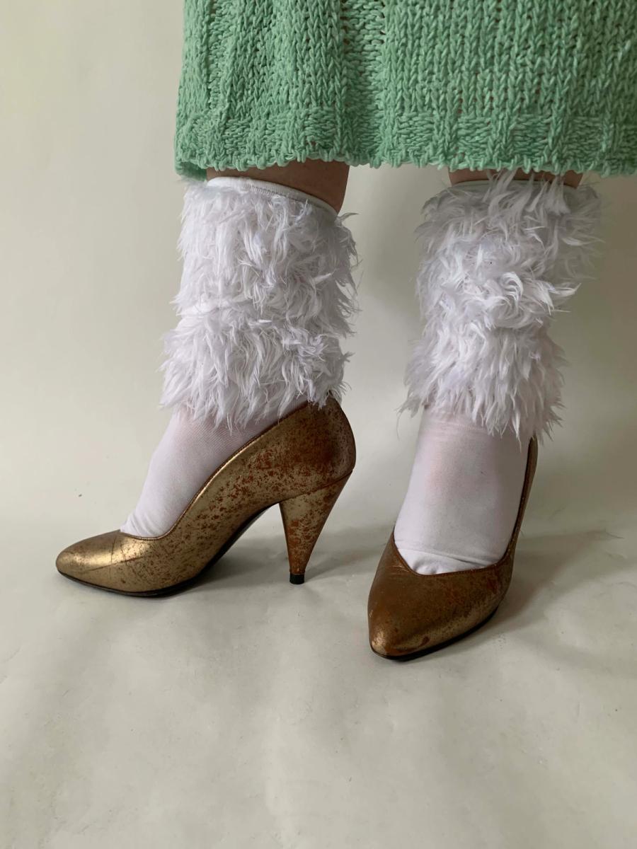 1980s Thierry Mugler Pumps with Metallic Patina product image