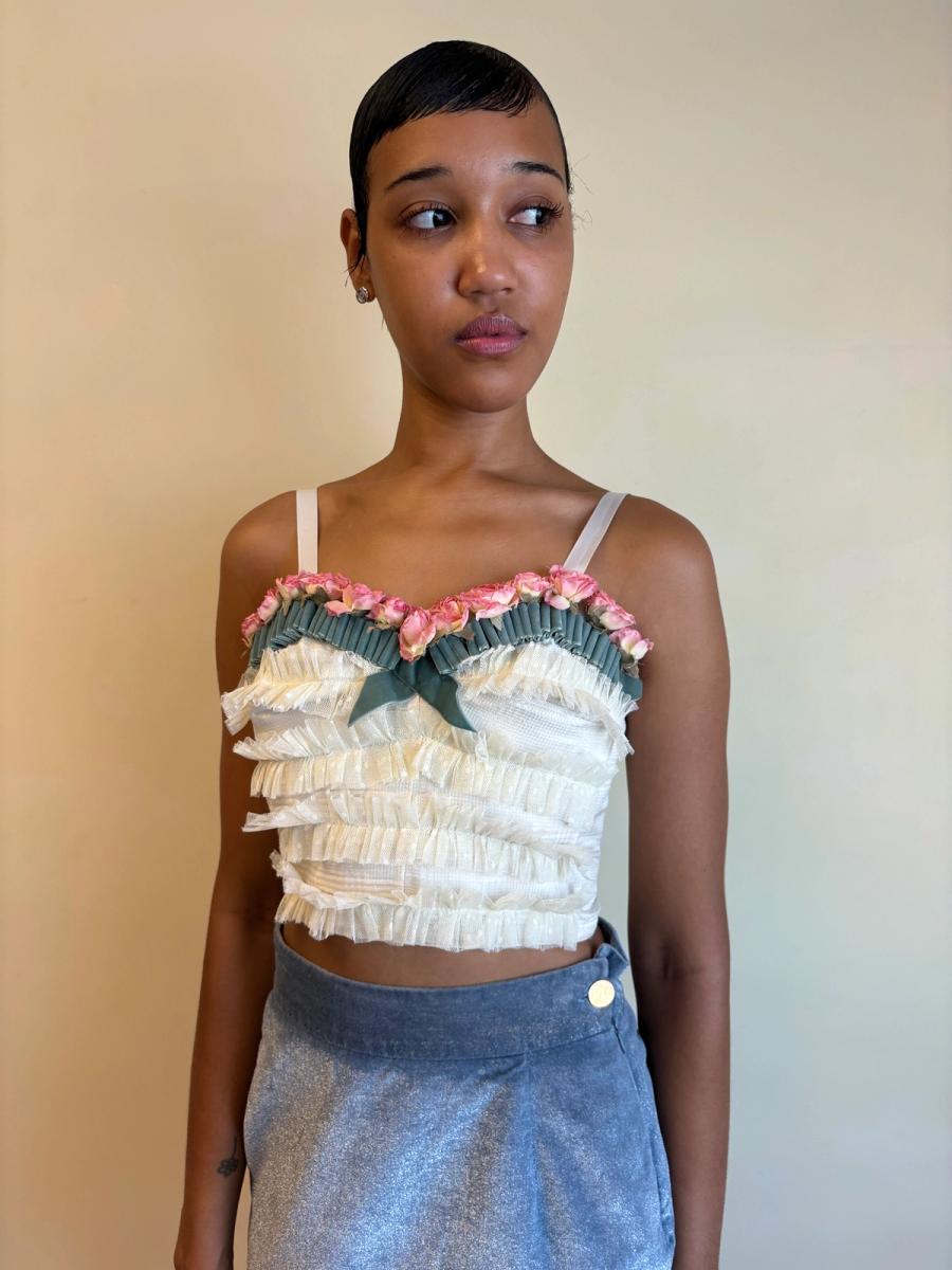 Claudia Matano Floral Bustier product image