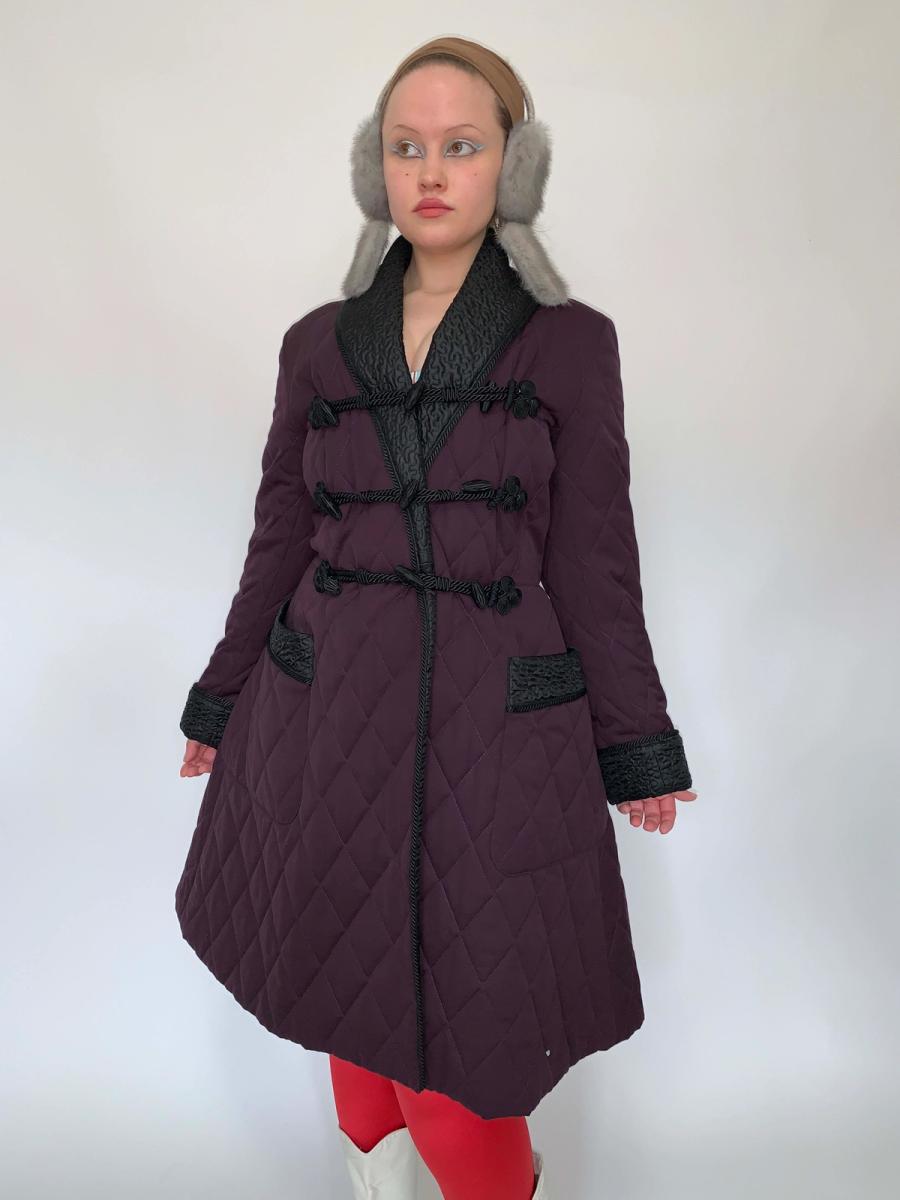Jean Paul Gaultier 1994 Quilted Princess Coat product image