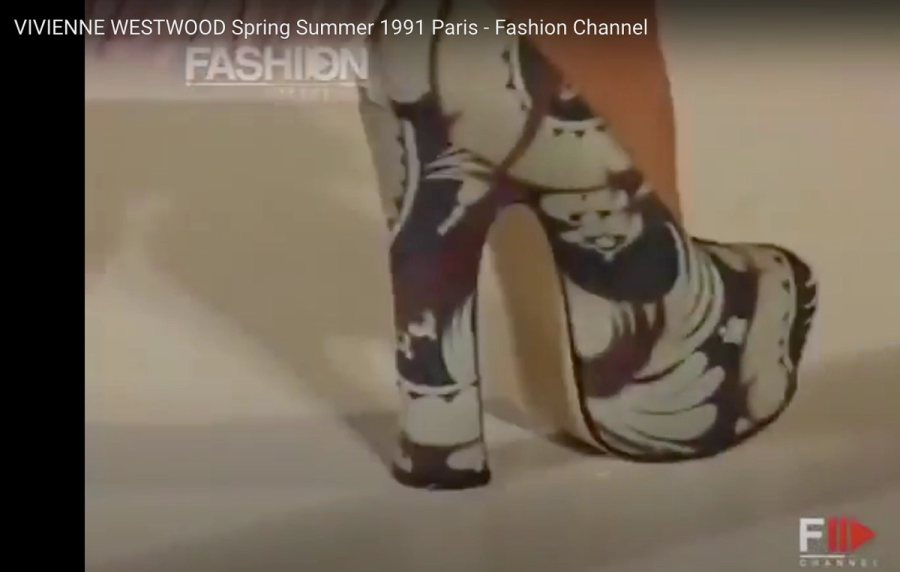 Vivienne Westwood 'Cut, Slash, & Pull' Print Socks product image