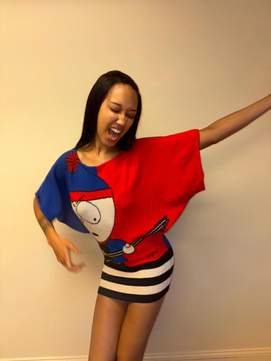 Vintage Castelbajac South Park Knit Dress product image