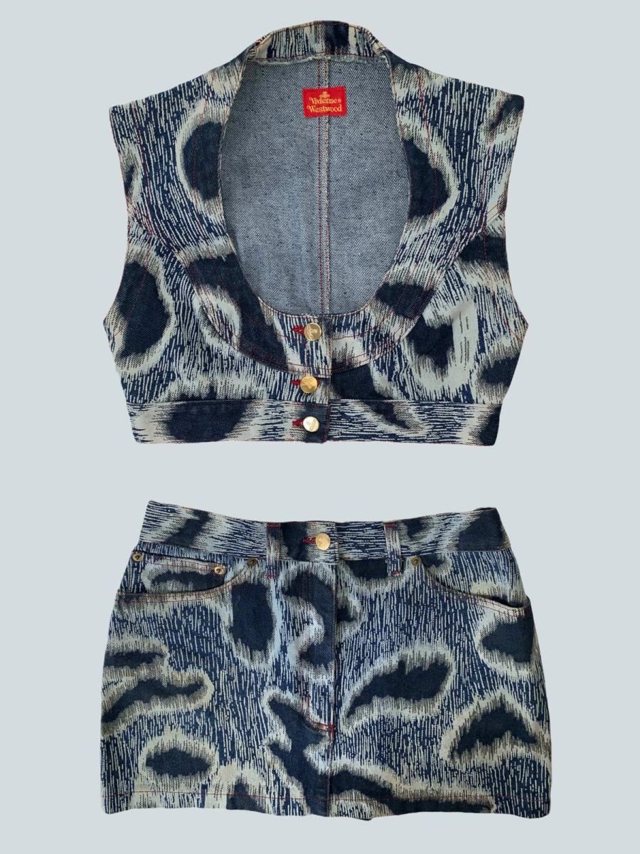 1994 Vivienne Westwood Café Society Leopard Set product image