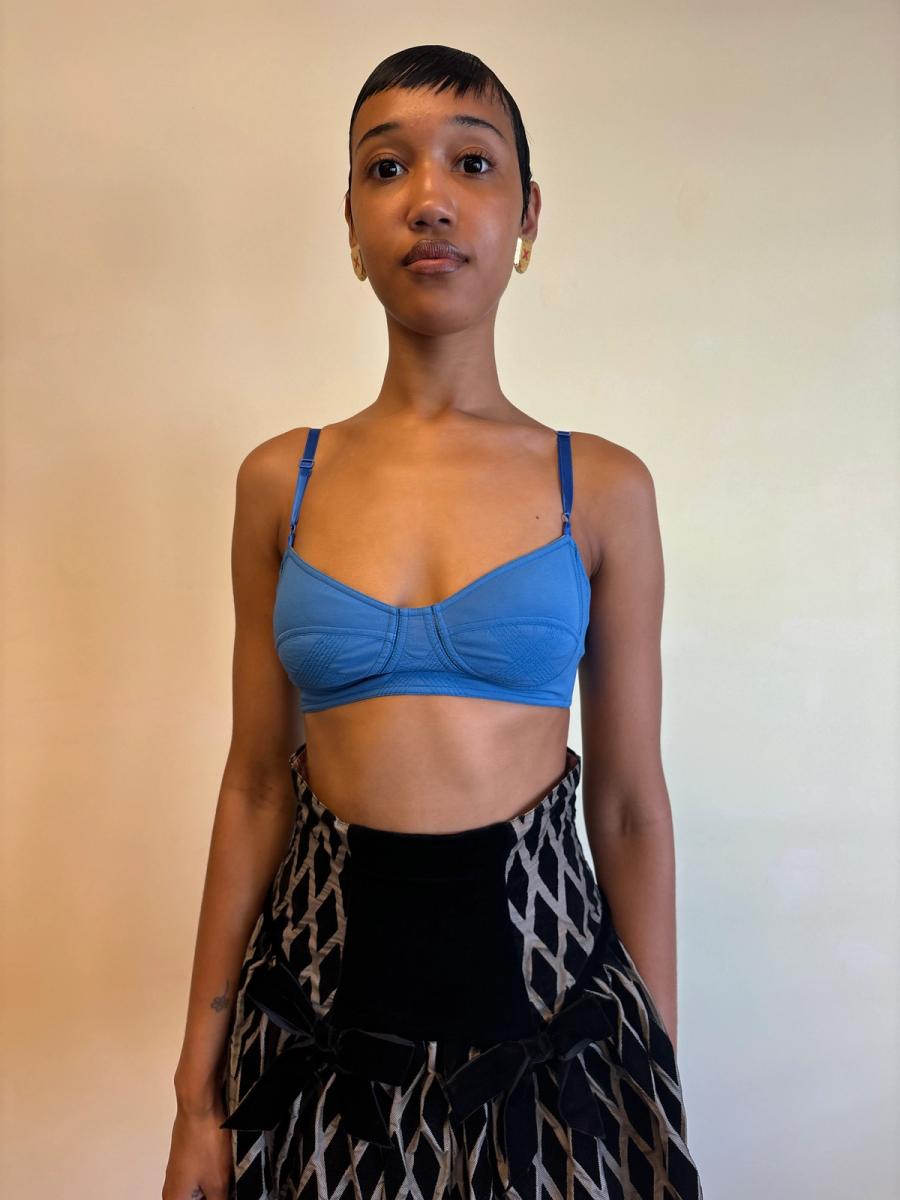 90s Dolce & Gabbana Silk Bra product image