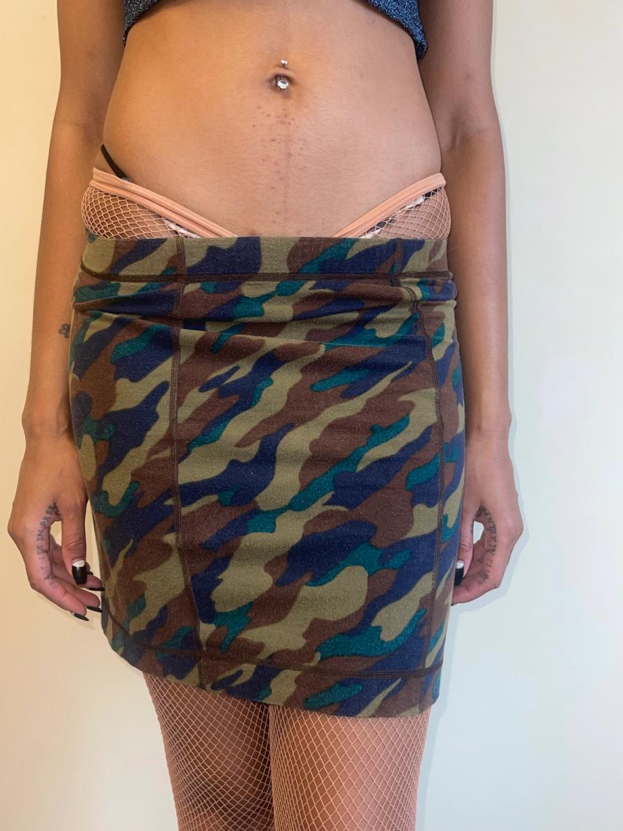 1988 Chantal Thomass Camo Skirt product image