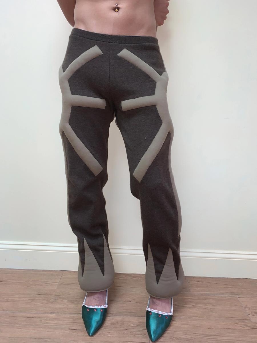 FW 1999 Issey Miyake Cyber Padded Pants product image