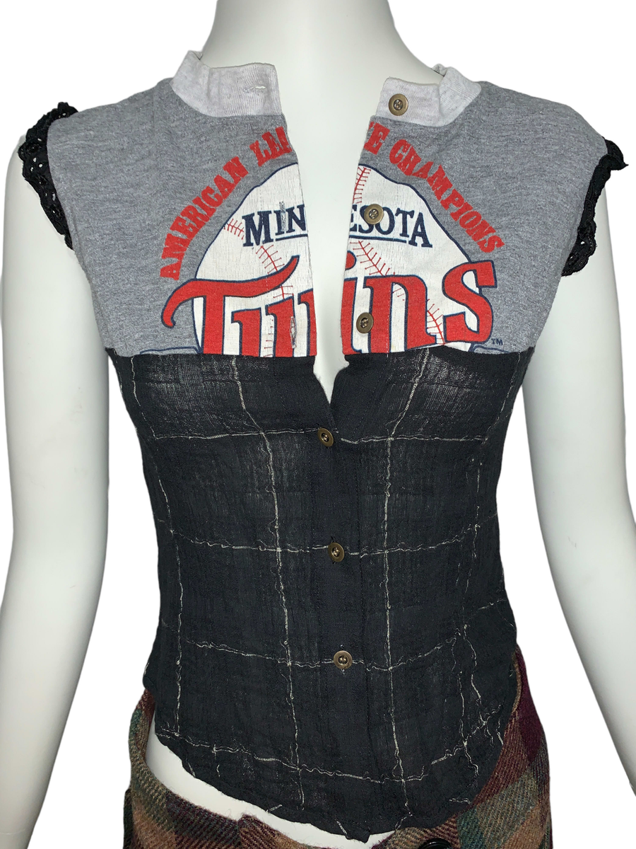 20471120 "Recycouture" Patchwork Top product image