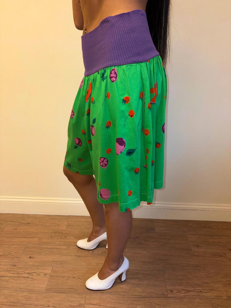 80s Ungaro Fruit Print Shorts product image