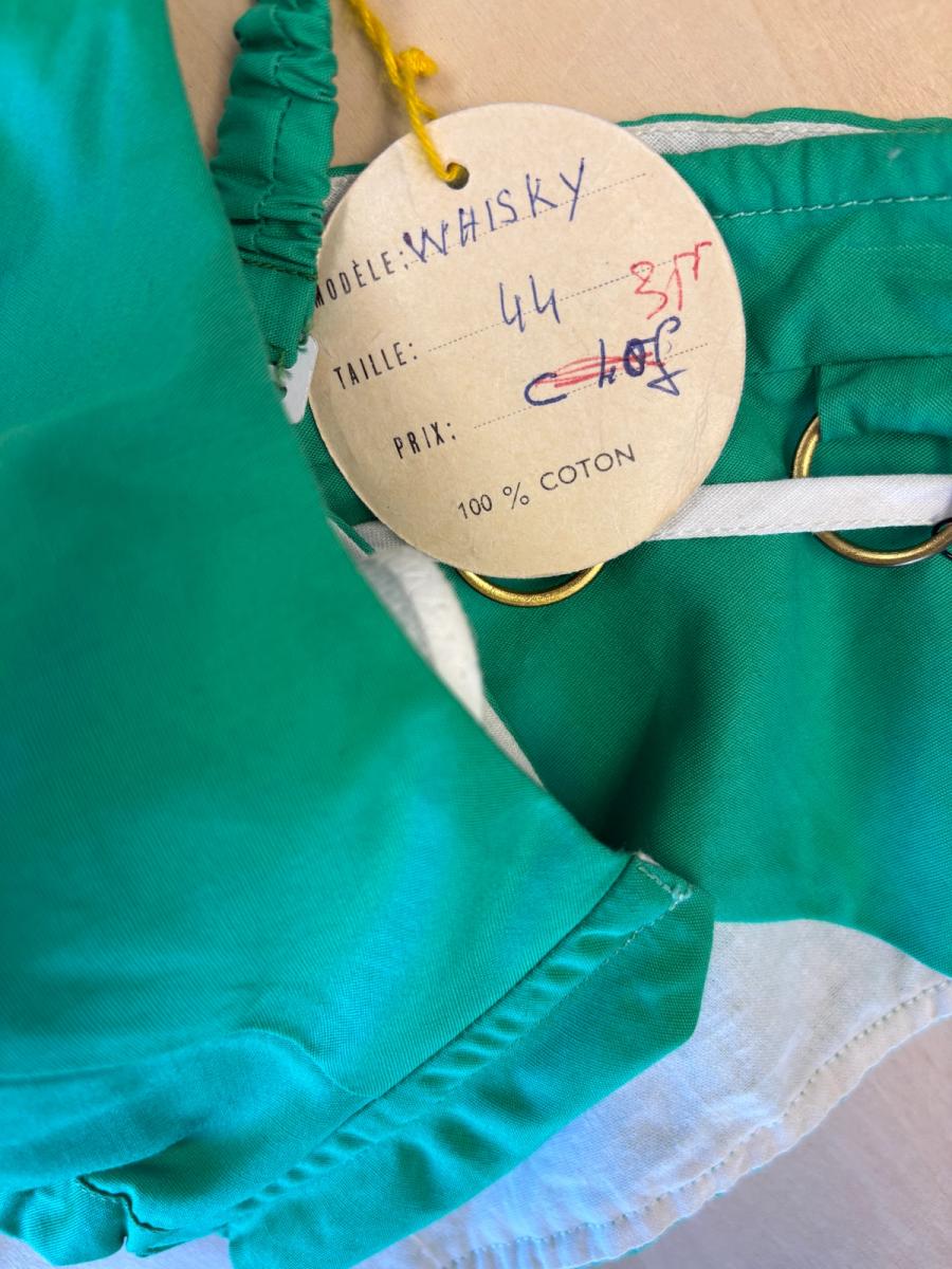 1960s Green Bikini with Metal Belt product image