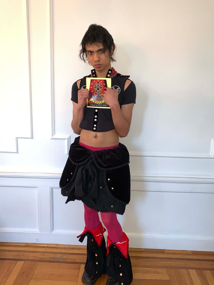 Takuya Angel 'Mononoke Heart' Cape / Mini Skirt product image