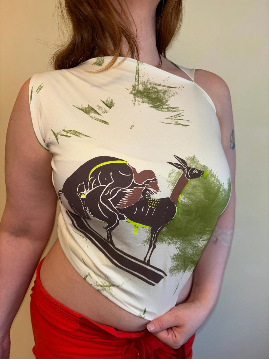 Vivienne Westwood SS 2000 Bestial Grass-Stained Top product image