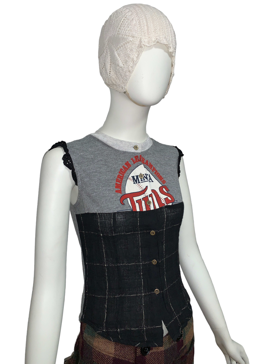 20471120 "Recycouture" Patchwork Top product image