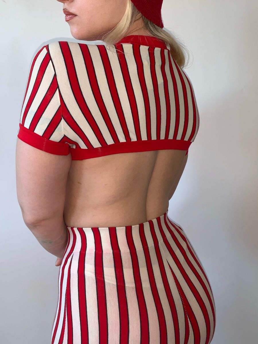 90s Junior Gaultier Striped Set product image