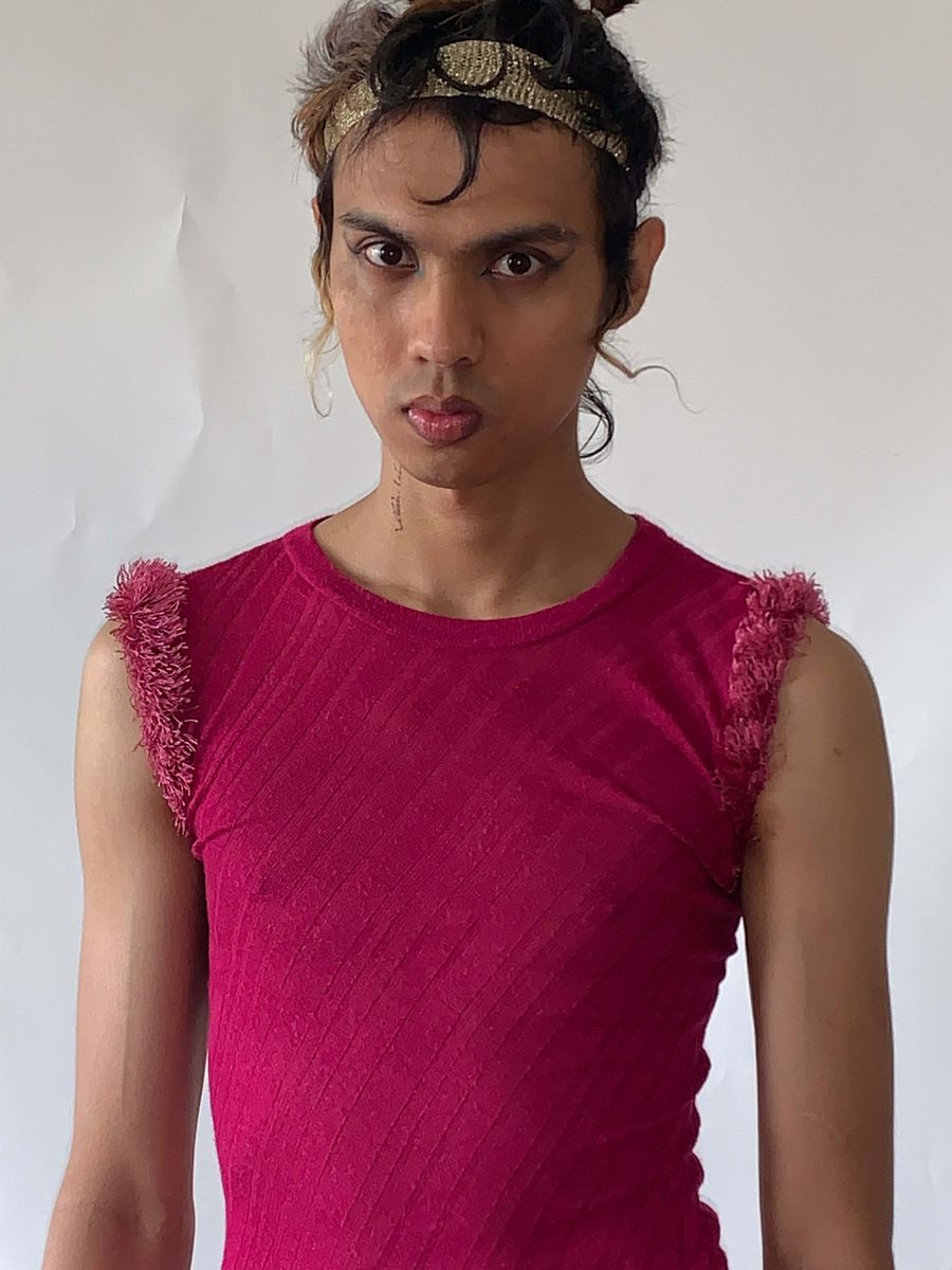 Beauty:Beast Fringe Bias Knit Tank product image