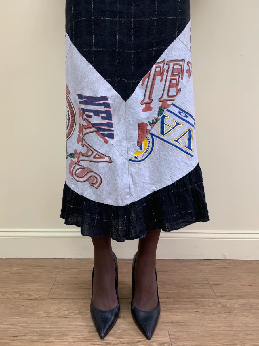 20471120 Patchwork "Recycouture" Skirt product image