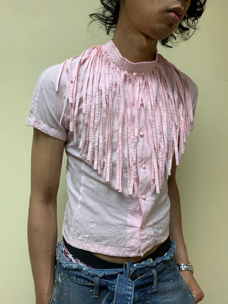 Issey Miyake HaaT Detachable Fringe Shirt product image