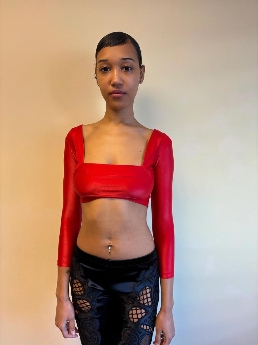 Pam Hogg 1989 Laquered Spandex Top product image