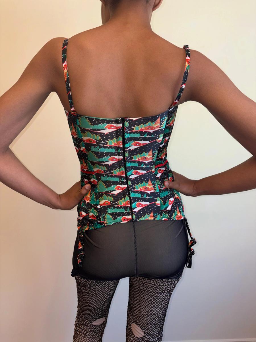 Vintage Chantal Thomass Christmas Present Bustier product image