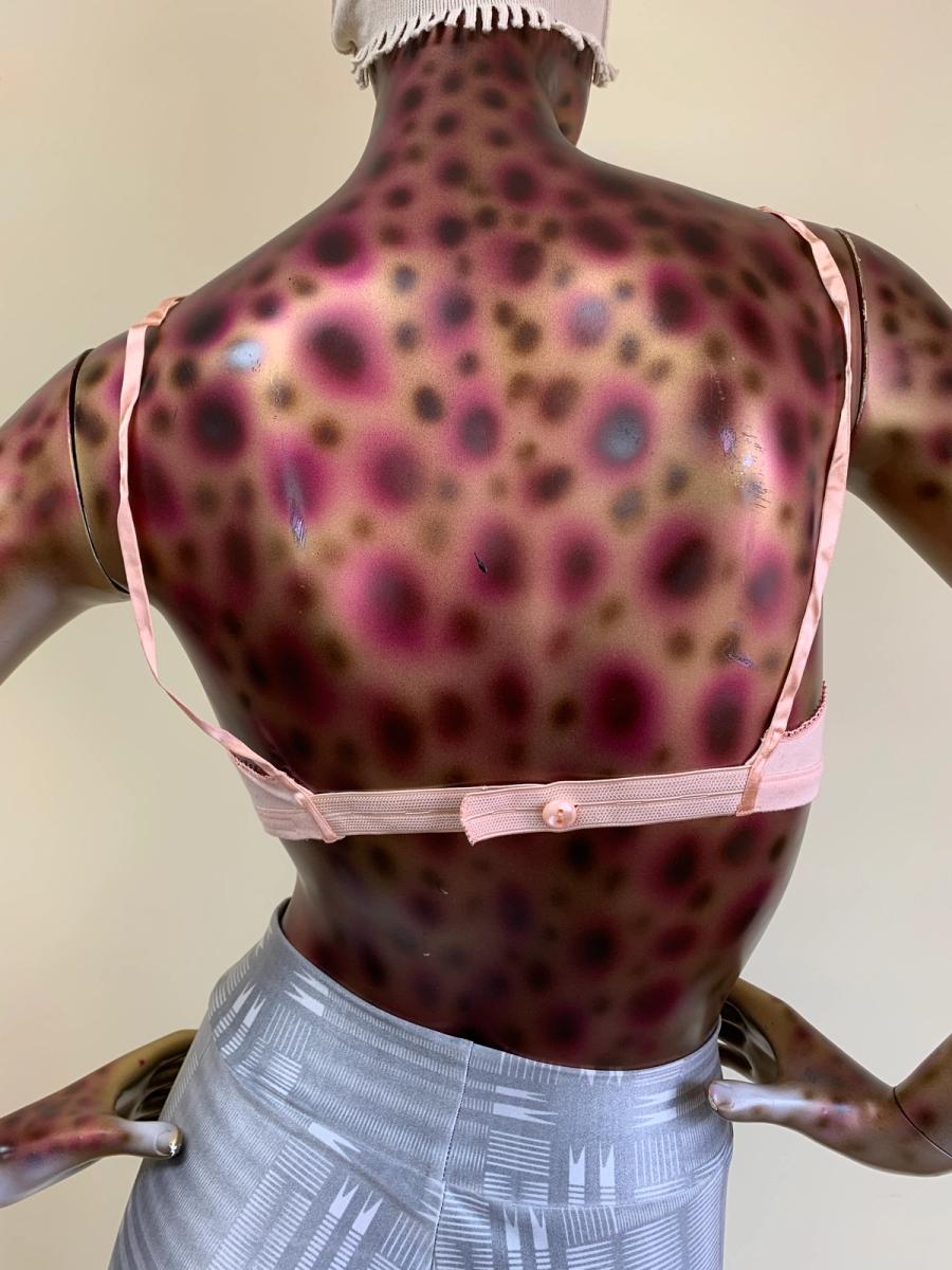 1930s Pink Cotton Bra product image