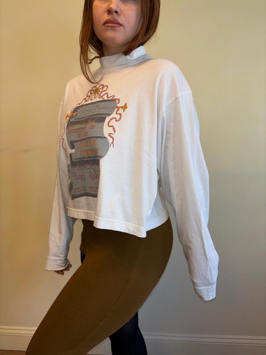 Vintage Chantal Thomass Lingerie Signage T-shirt product image