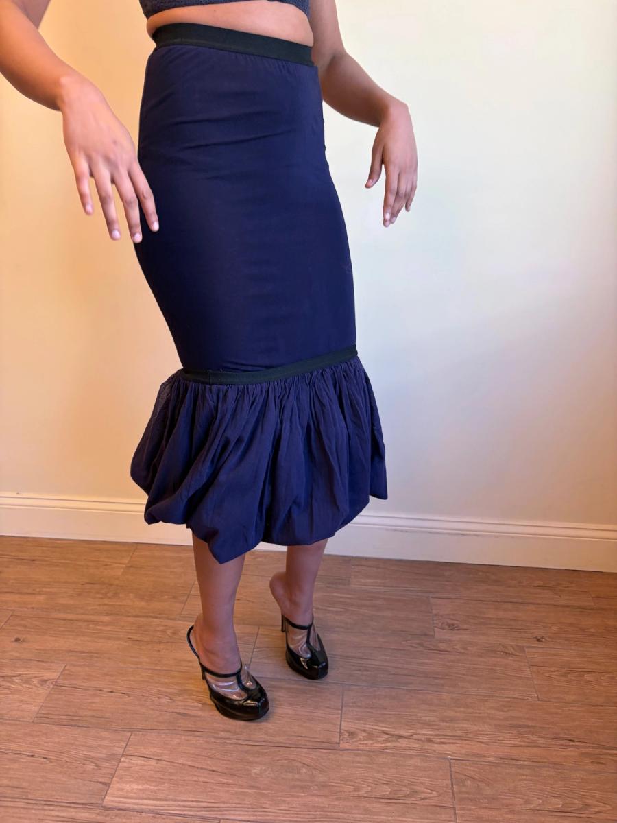 80s Gaultier Equator Modular Skirt with Elastic product image