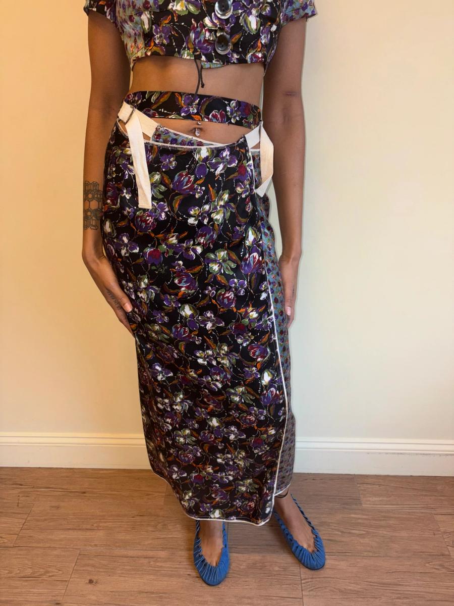 S/S 1994 Jean-Paul Gaultier Runway Floral Ensemble product image