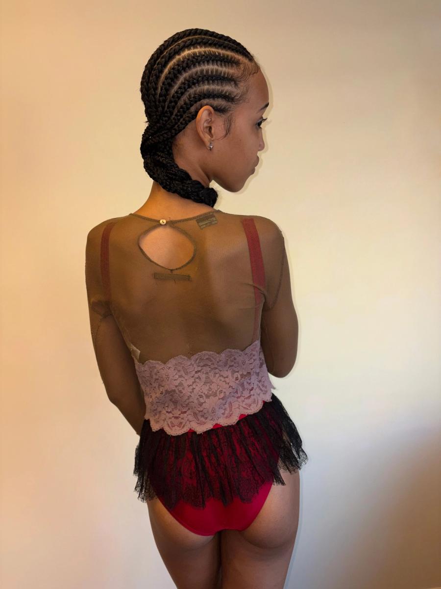 Vintage Jean-Paul Gaultier Mesh and Lace Top product image