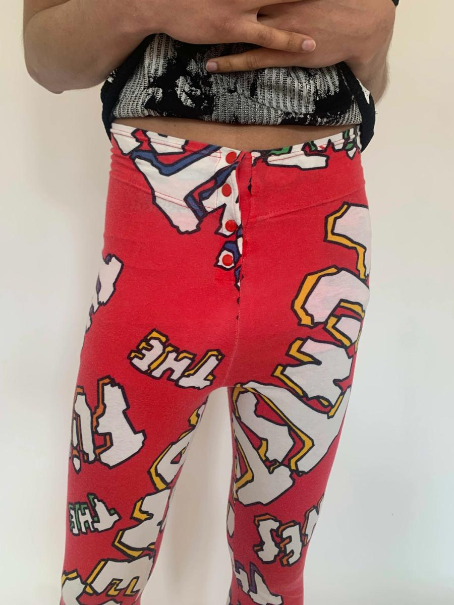 1980s JC de Castelbajac Flintstones Leggings product image