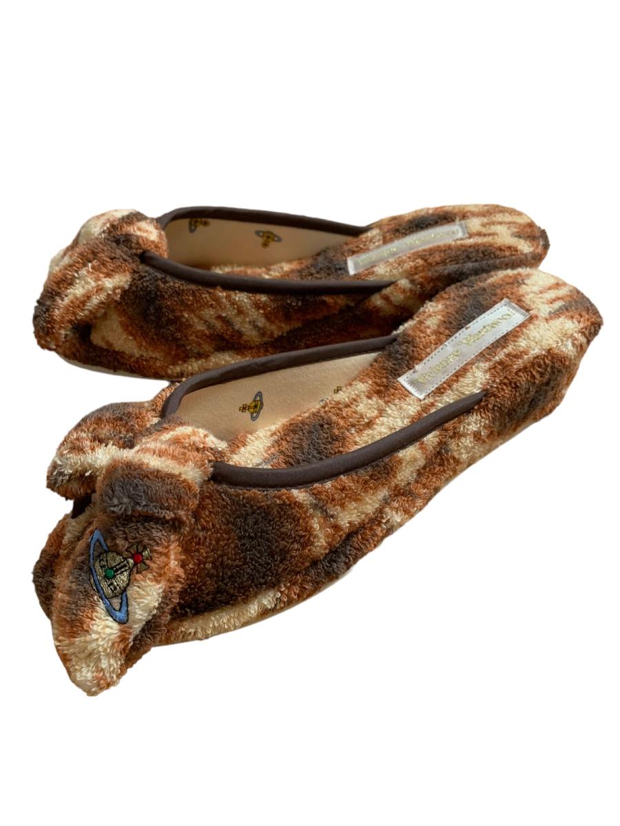 Vivienne Westwood Leopard Terrycloth Slippers product image