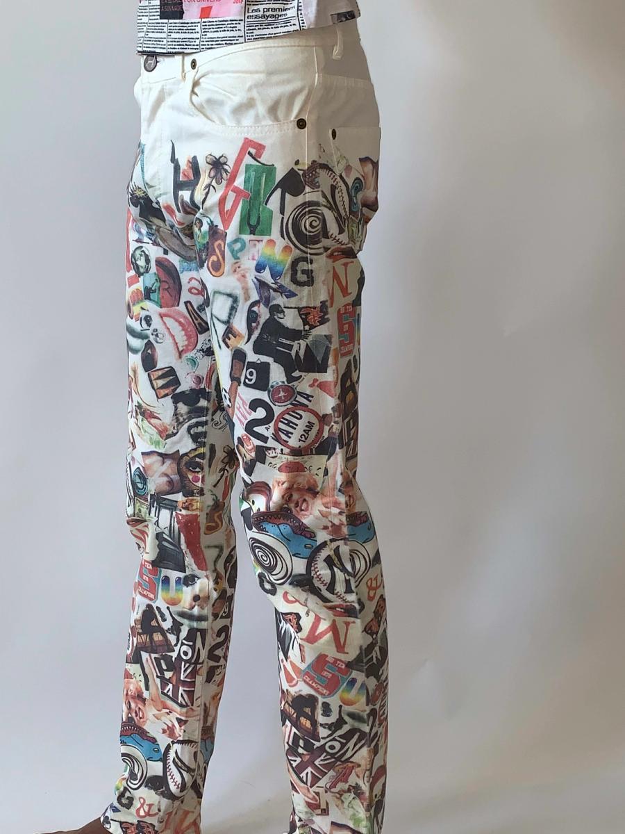 Nozomi Ishiguro Collage Jeans product image