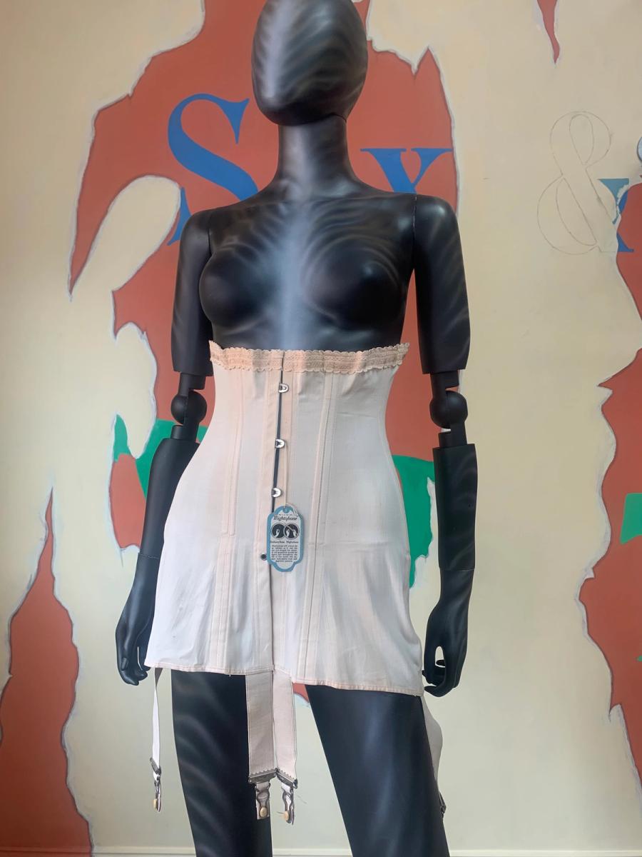 Deadstock Edwardian 'American Lady' Corset product image