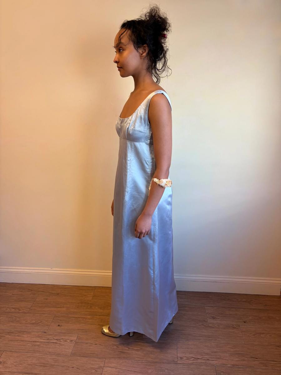 1960s Baby Blue Regency Gown product image