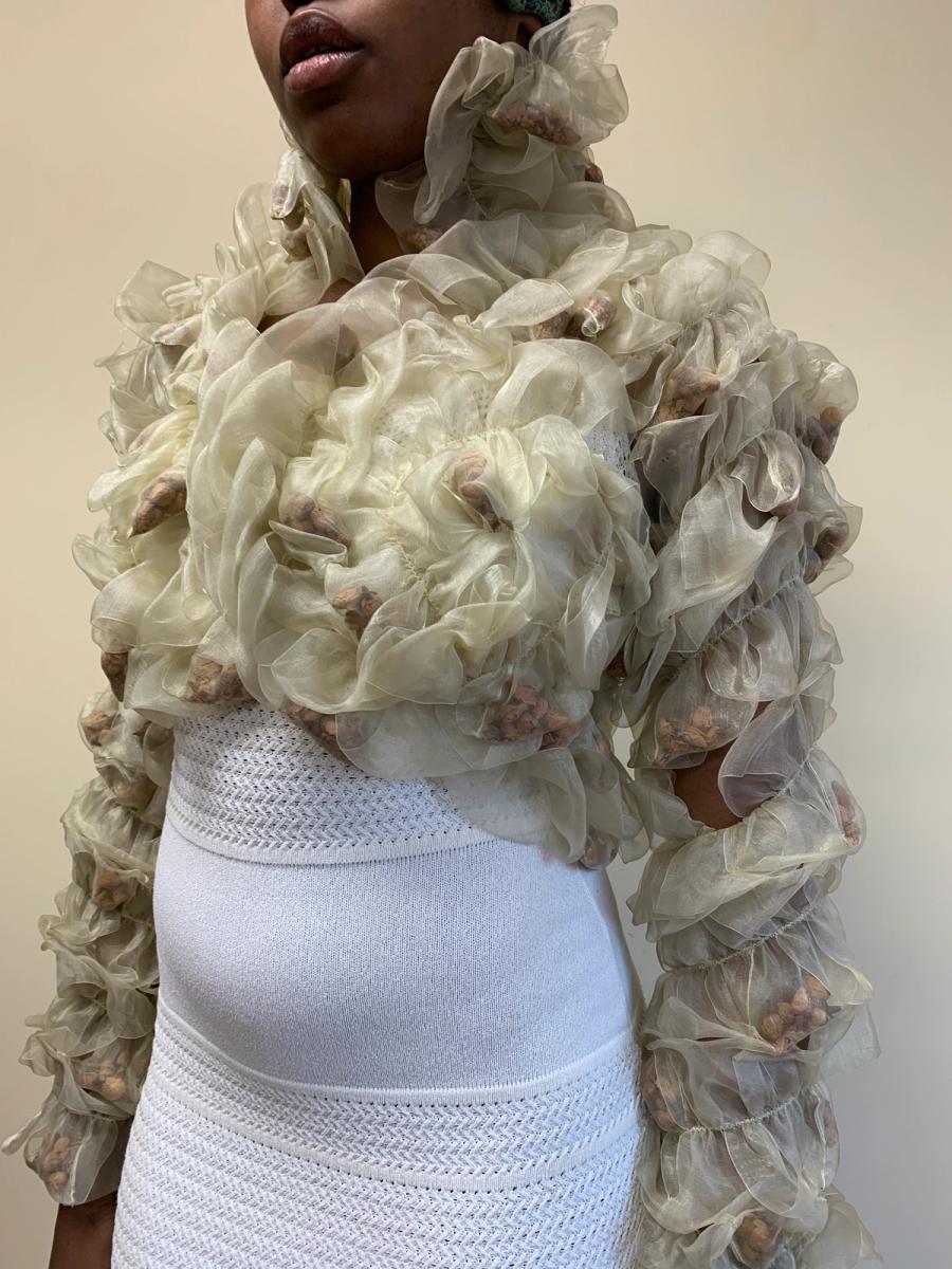 Koji Tatsuno Jacket With Dried Roses product image